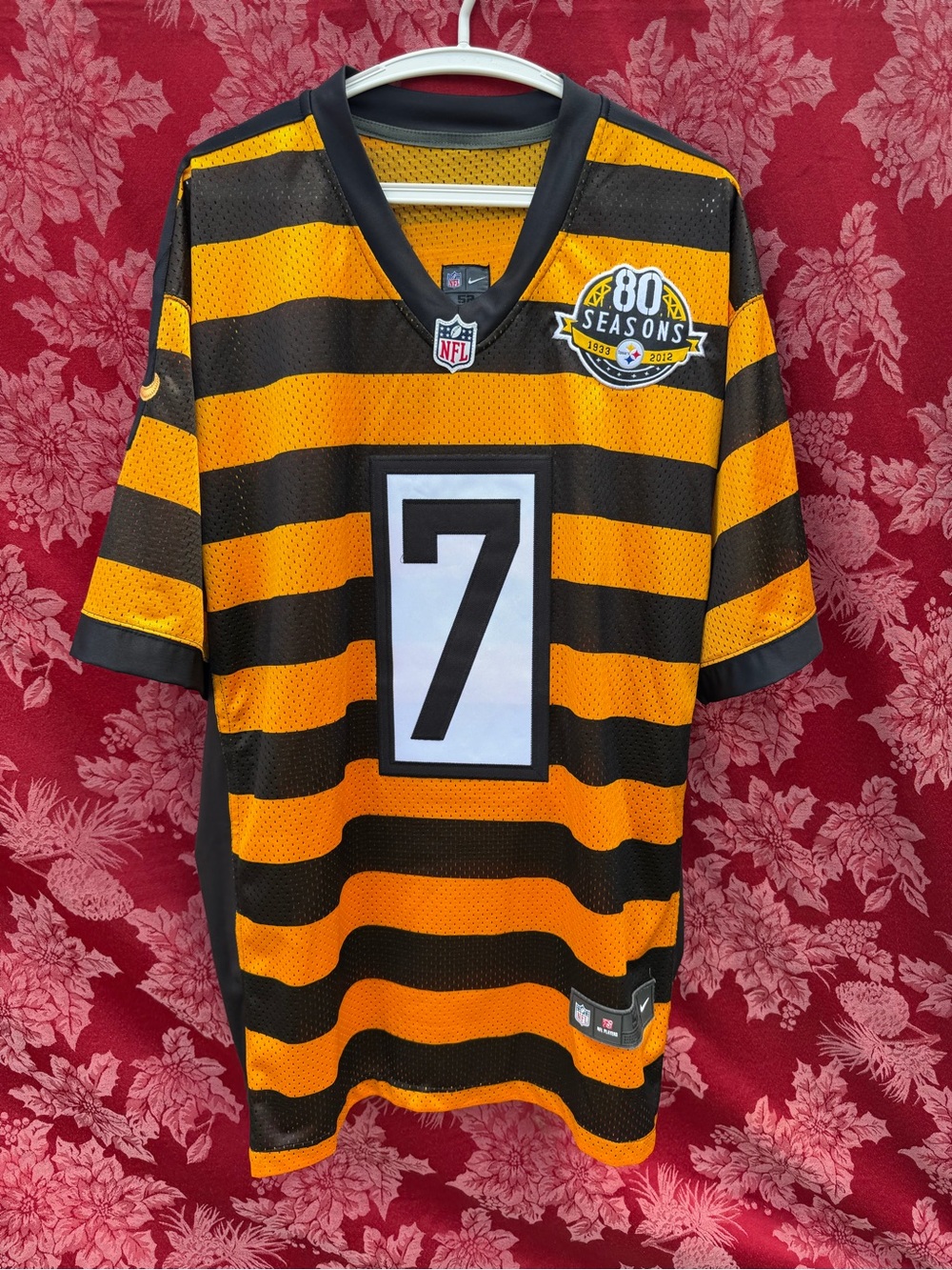 Nike Pittsburgh Steelers Ben Roethlisberger throwback "bumblebee" jersey